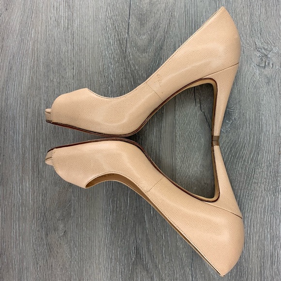 Cole Haan Nike Air Open Toe Heels Size 7B - Picture 5 of 8